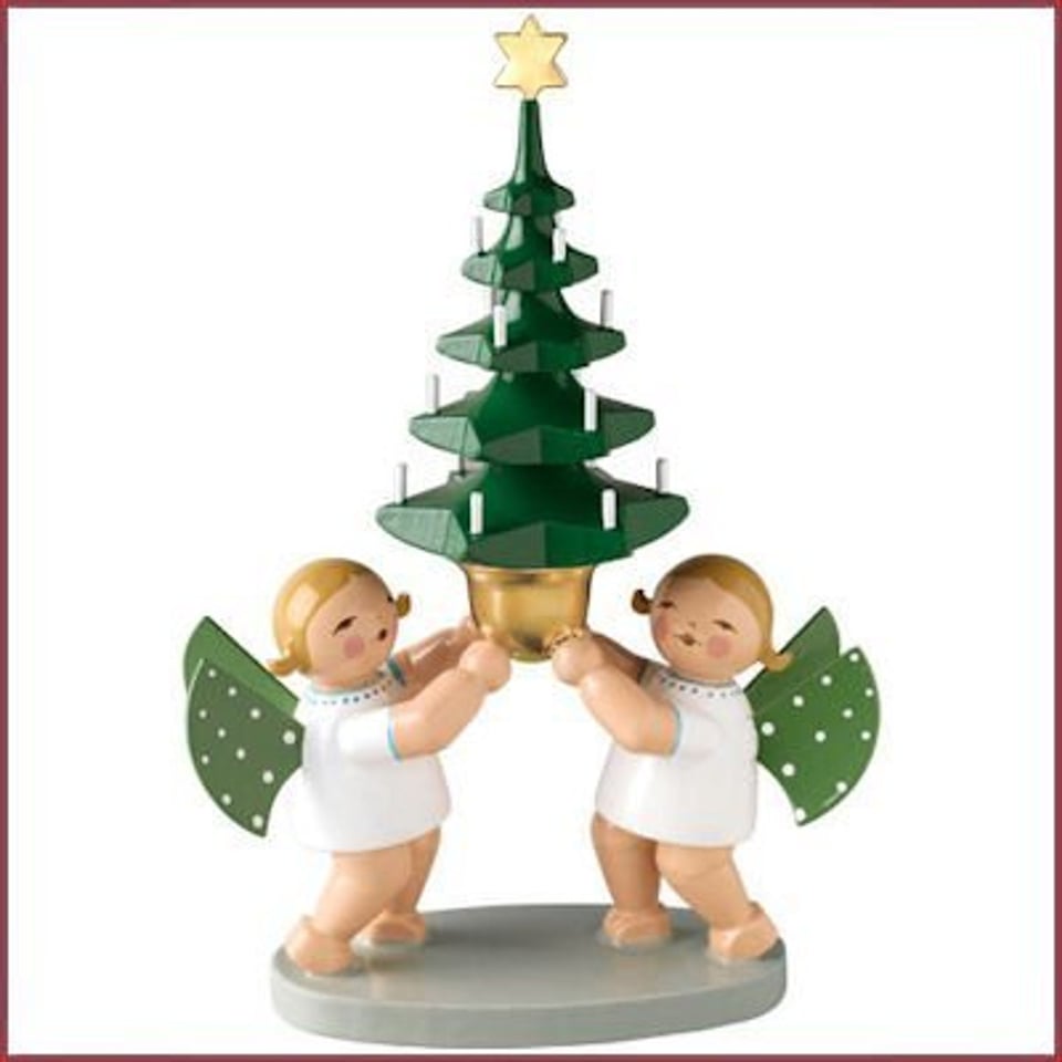 Wendt & Kühn Grunhainichense Engeltjes Met Kerstboom