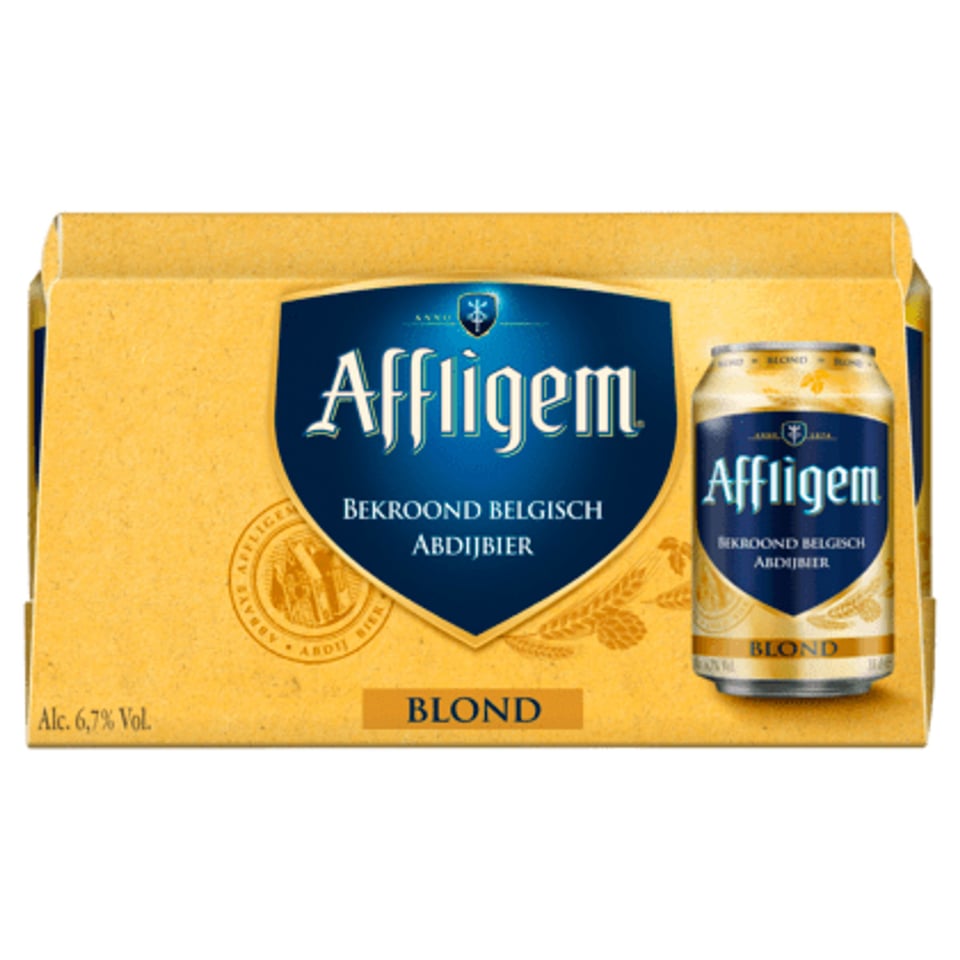 Affligem Blond Bier Blik 6x33cl