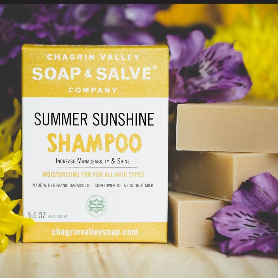 Chagrin Valley Summer Sunshine Shampoo Bar