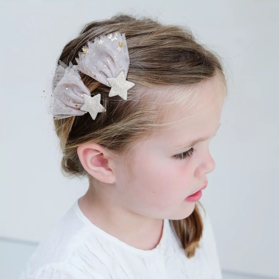 Mimi & Lula Tulle Shooting Star Clips