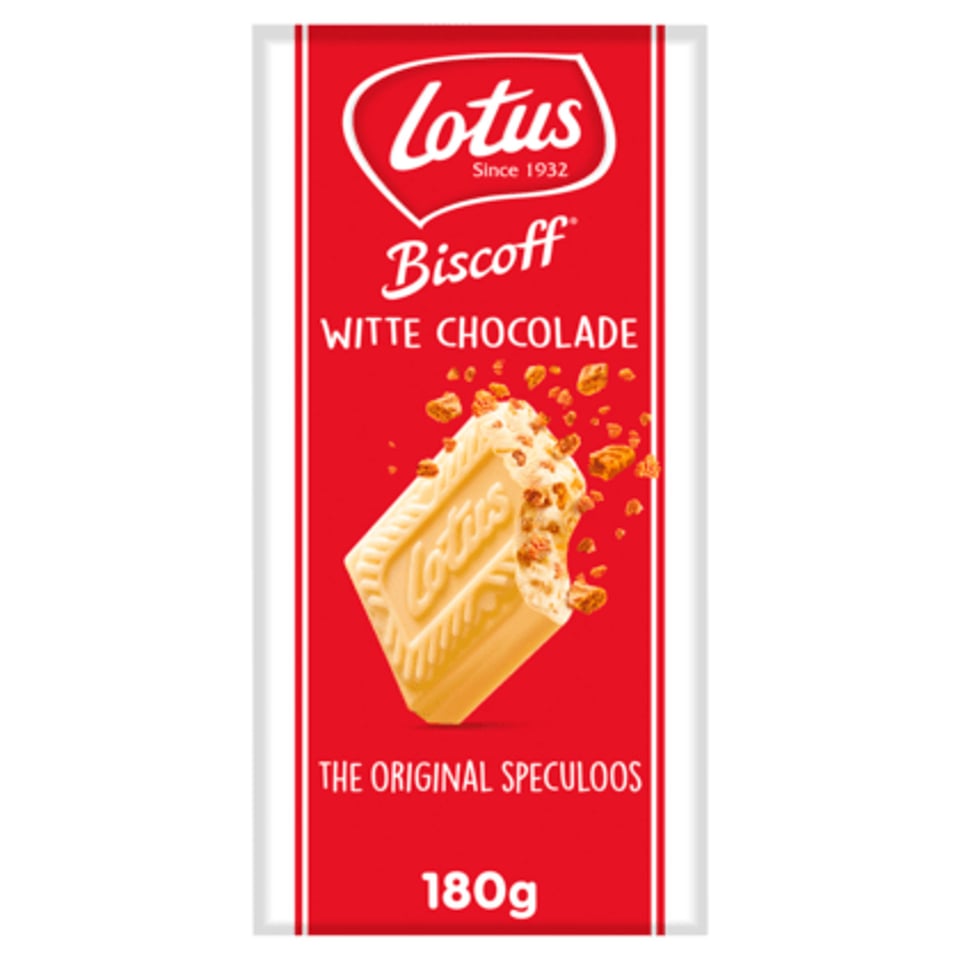 Lotus Witte Chocolade Speculoosstukjes