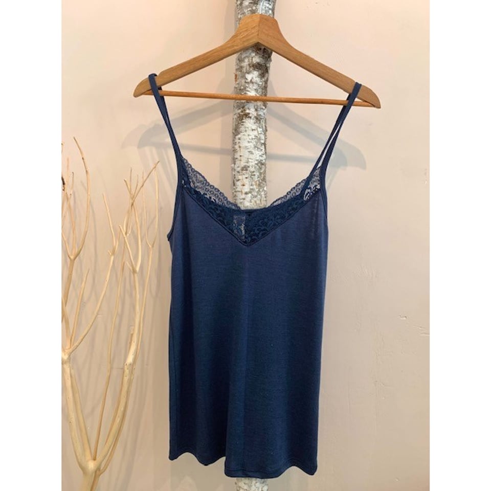 Dameshemd Met Kant-Wol/zijde (Engel-Natur)