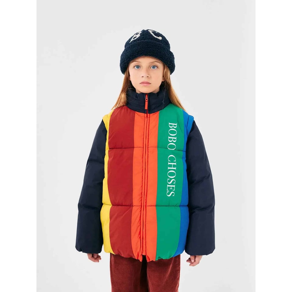 Bobo Choses Bobo Choses Color Block Padded Anorak