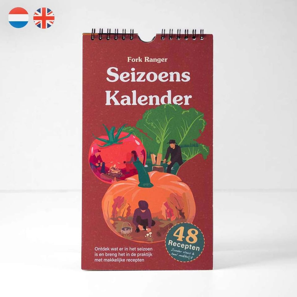 Groente Seizoenskalender - met logo mogelijk