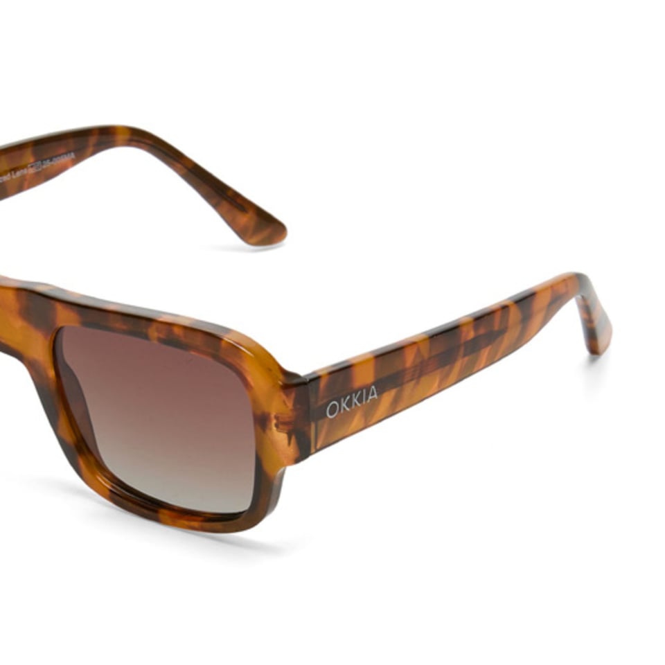 Zonnebril ATENE Mask Classic Havana OK035-CH + Polarized