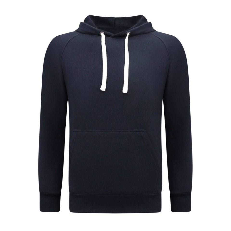 Hoodie Heren - Korte Broek Heren - SET- Donker Blauw