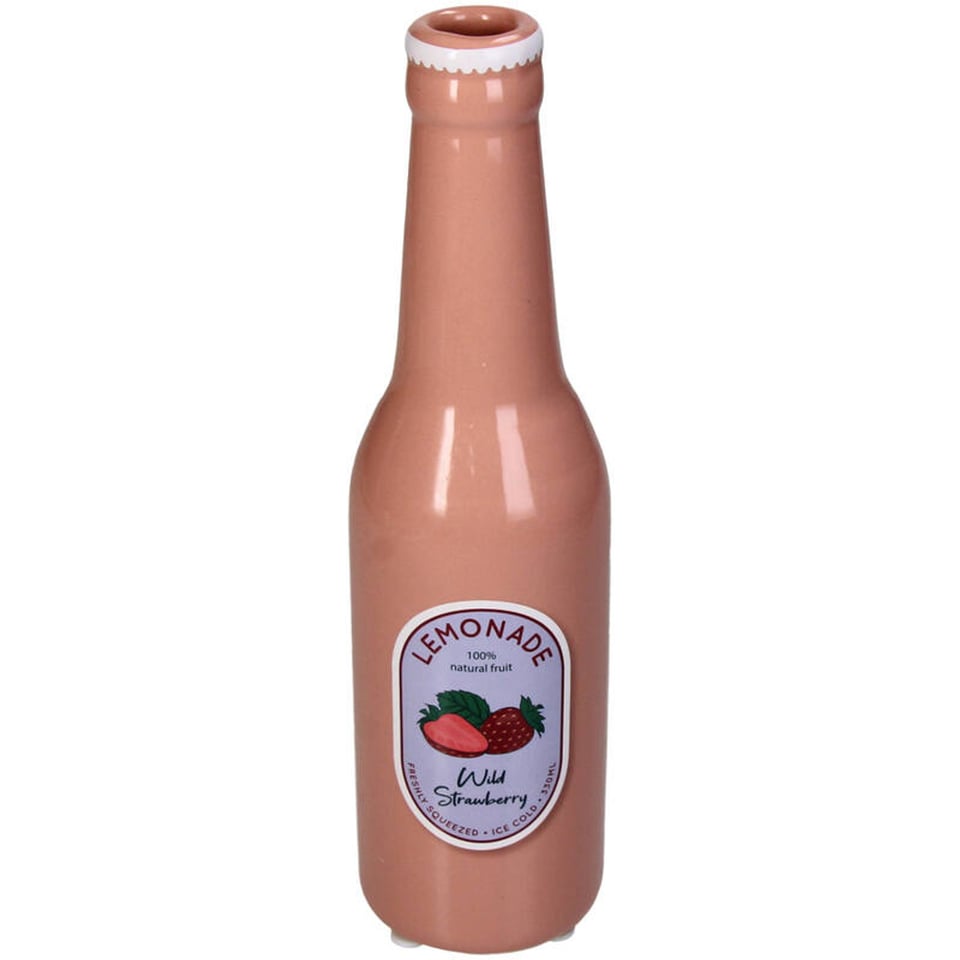 Vaas Fles Strawberry