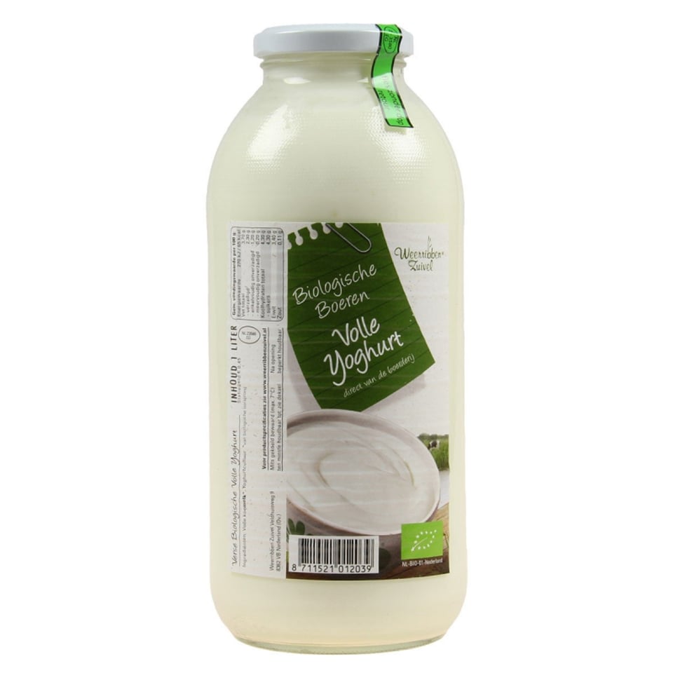 Volle Yoghurt (Glas)