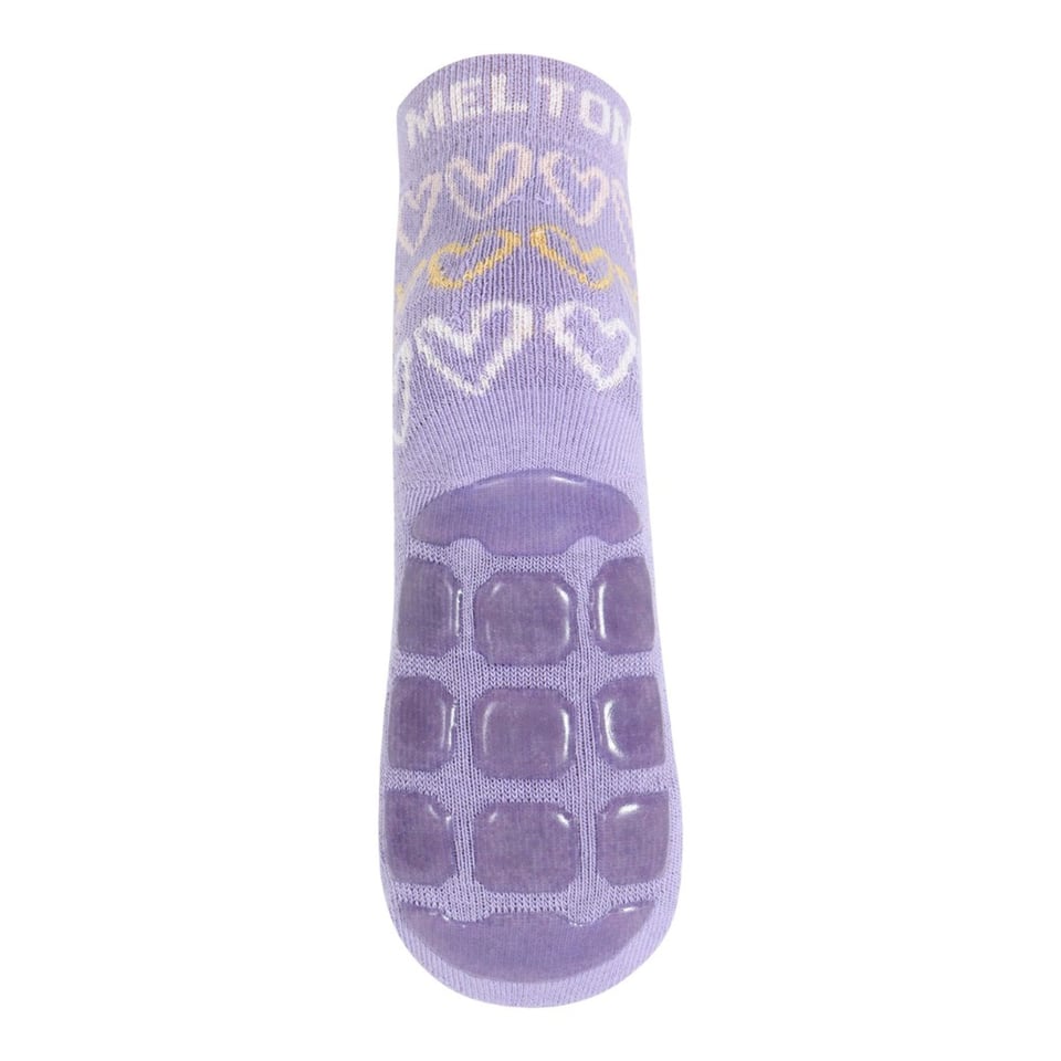 Mp Denmark Melton Doodle Heart Socks Anti-Slip Daybreak 22181 84