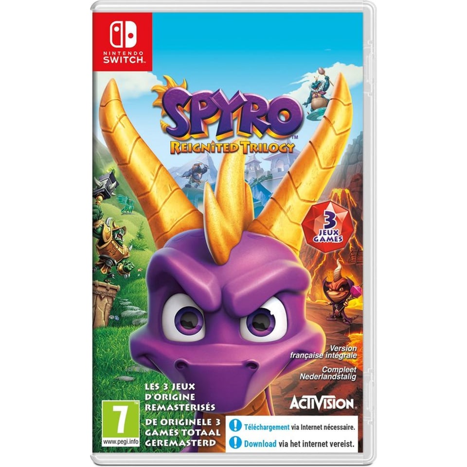 Switch Spyro Reignited Trilogy