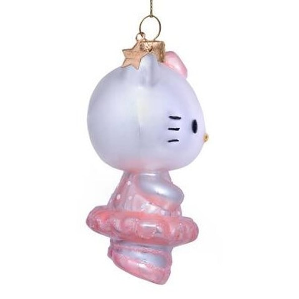 Kerstbal Hello Kitty Ballerina