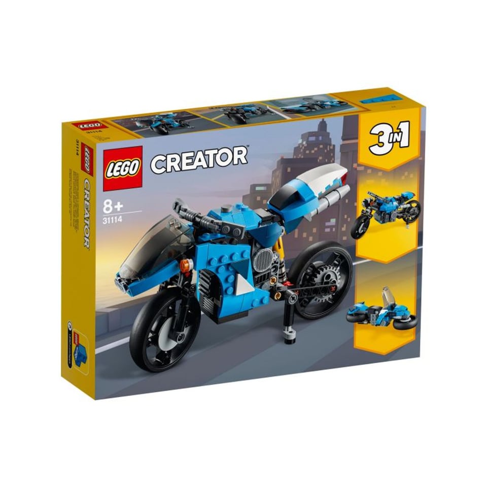 Lego Creator 31114 3in1 Snelle Motor
