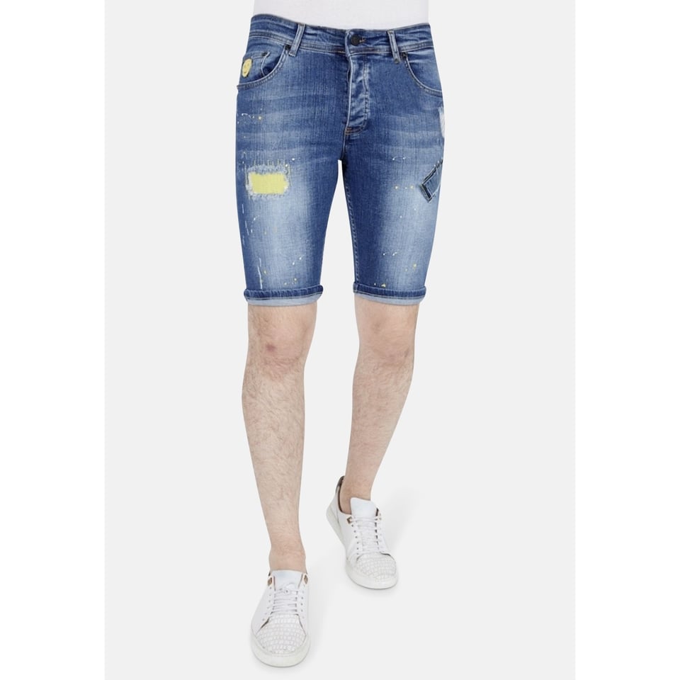 Exclusieve Spijker Korte Broek Heren- 1046 - Blauw