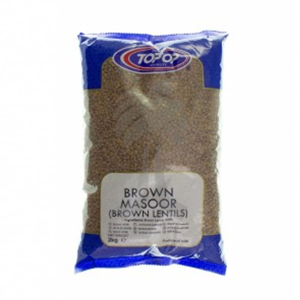 Top Op Brown Masoor 2Kg