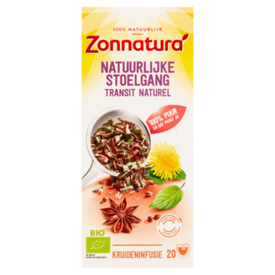 Zonnatura Thee Natuurlijke Stoelgang Bio