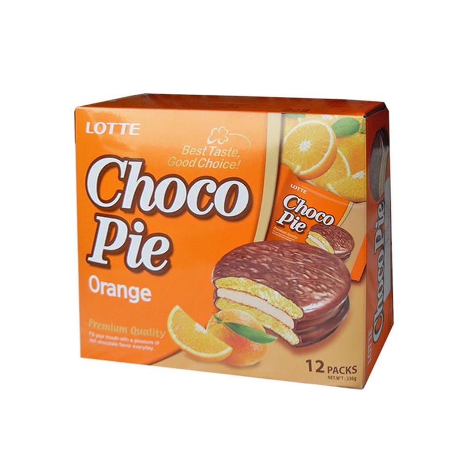 Lotte Chocopie Orange