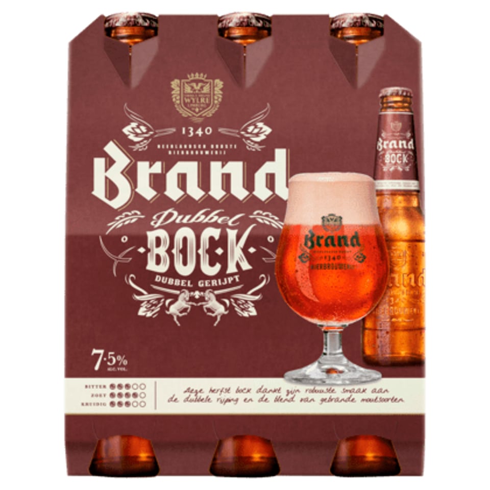 Brand Dubbelbock Bier