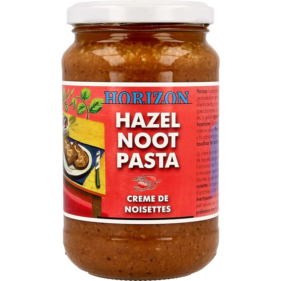 Horizon Hazelnootpasta z.z. 350g 350