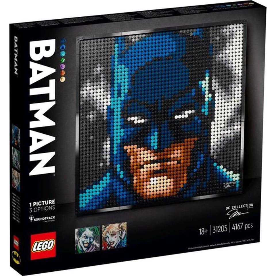 Lego Art 31205 Jim Lee Batman Collectie