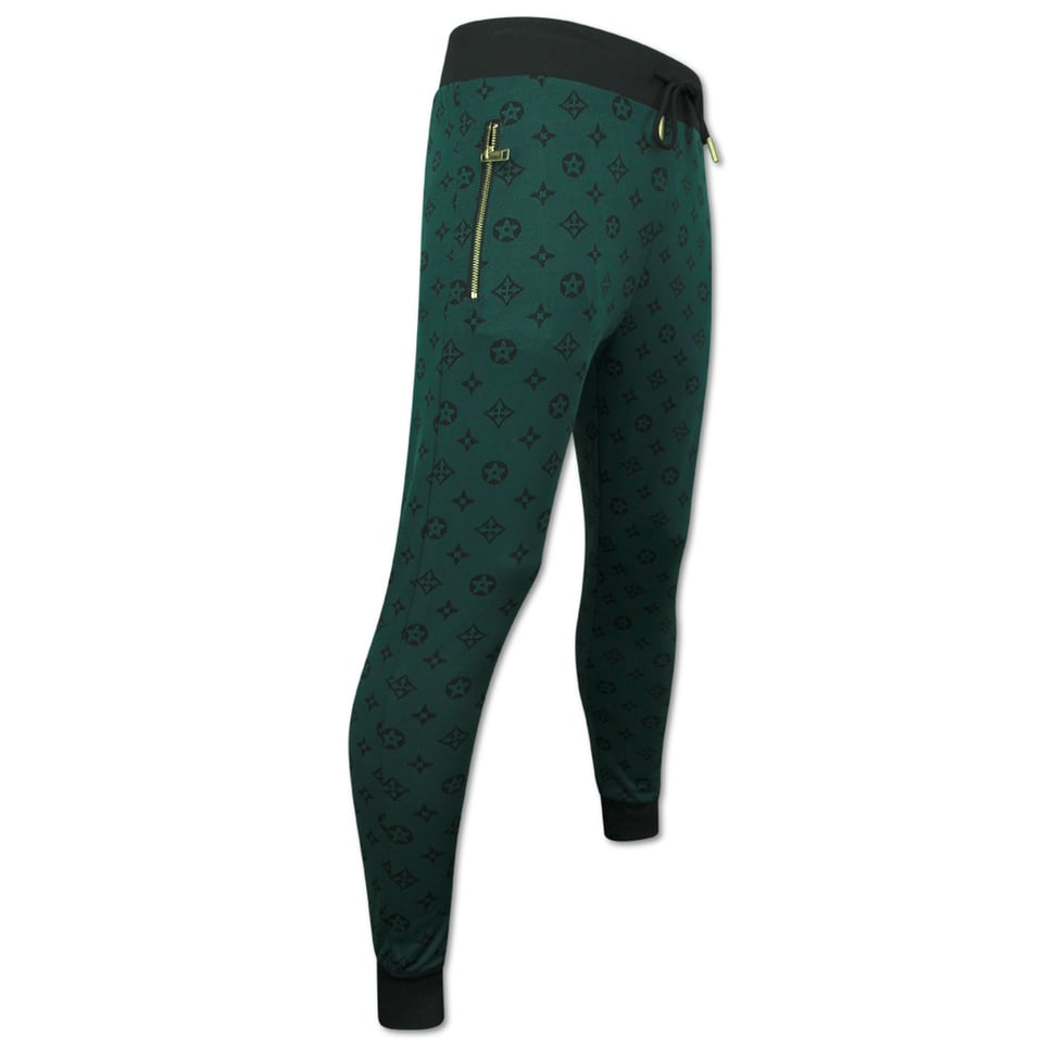 Joggingpak Heren Volwassenen - Trainingspak Heren - Huispak Heren - Twinset - 5036 - Groen