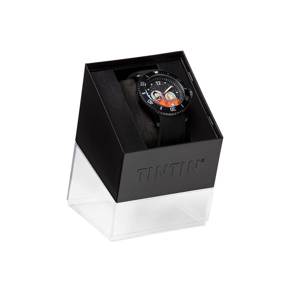 Kuifje Horloge - Mannen Op Maan - Medium