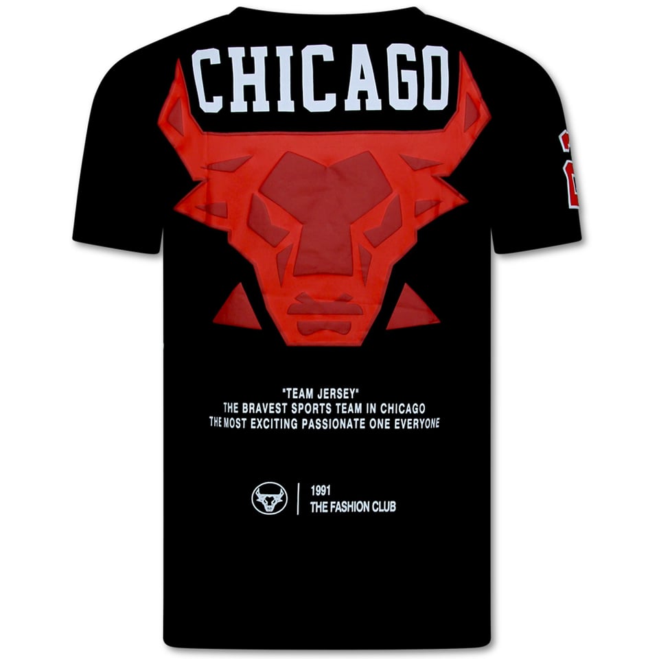 BULLS Zomerset Heren - Twinset BULLS - Combisets - 1685 - Rood/ Zwart
