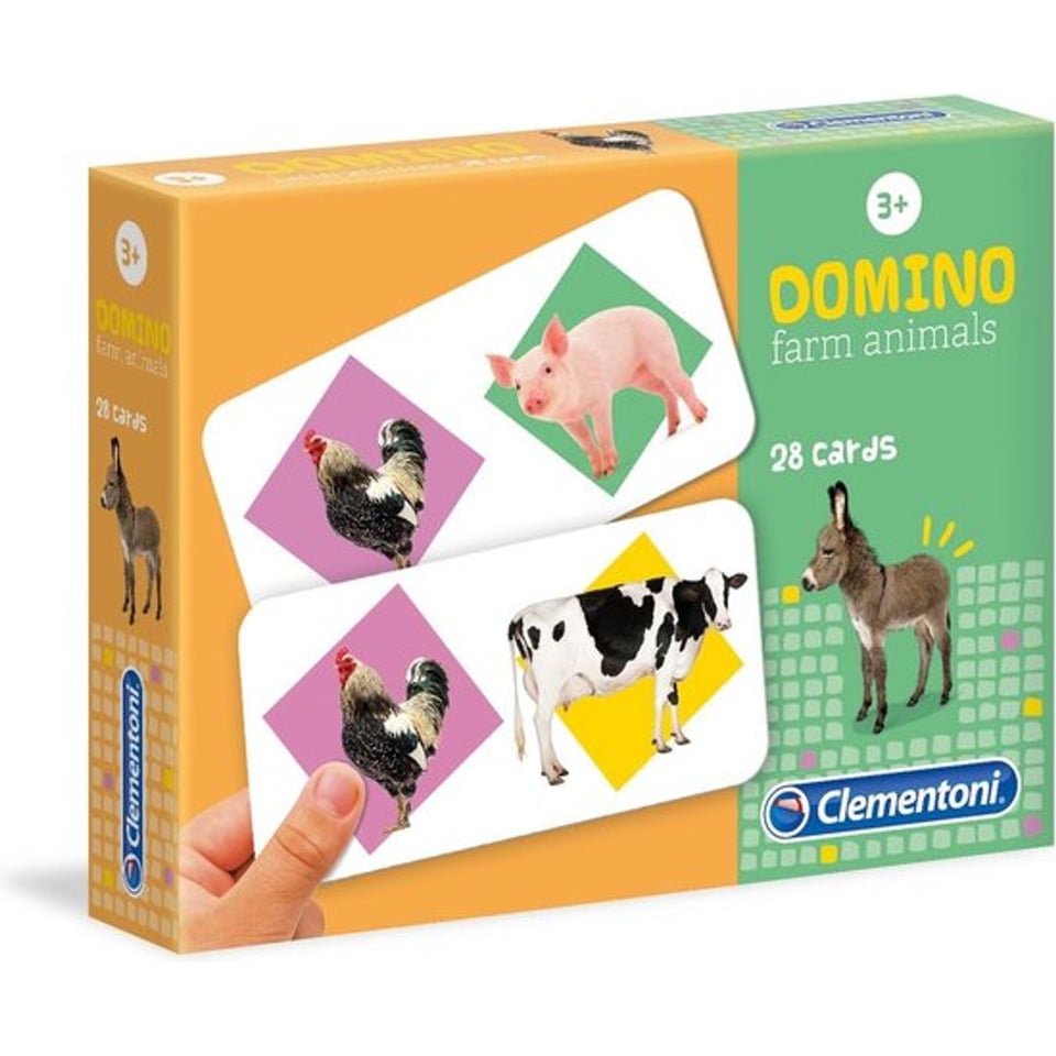 Clementoni Boederijdieren Domino