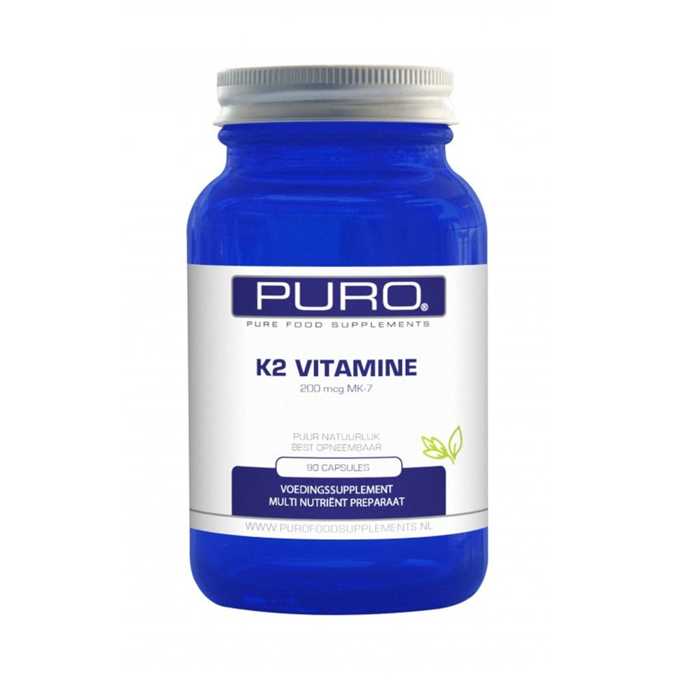 PURO K2 Vitamine - 90 Caps.
