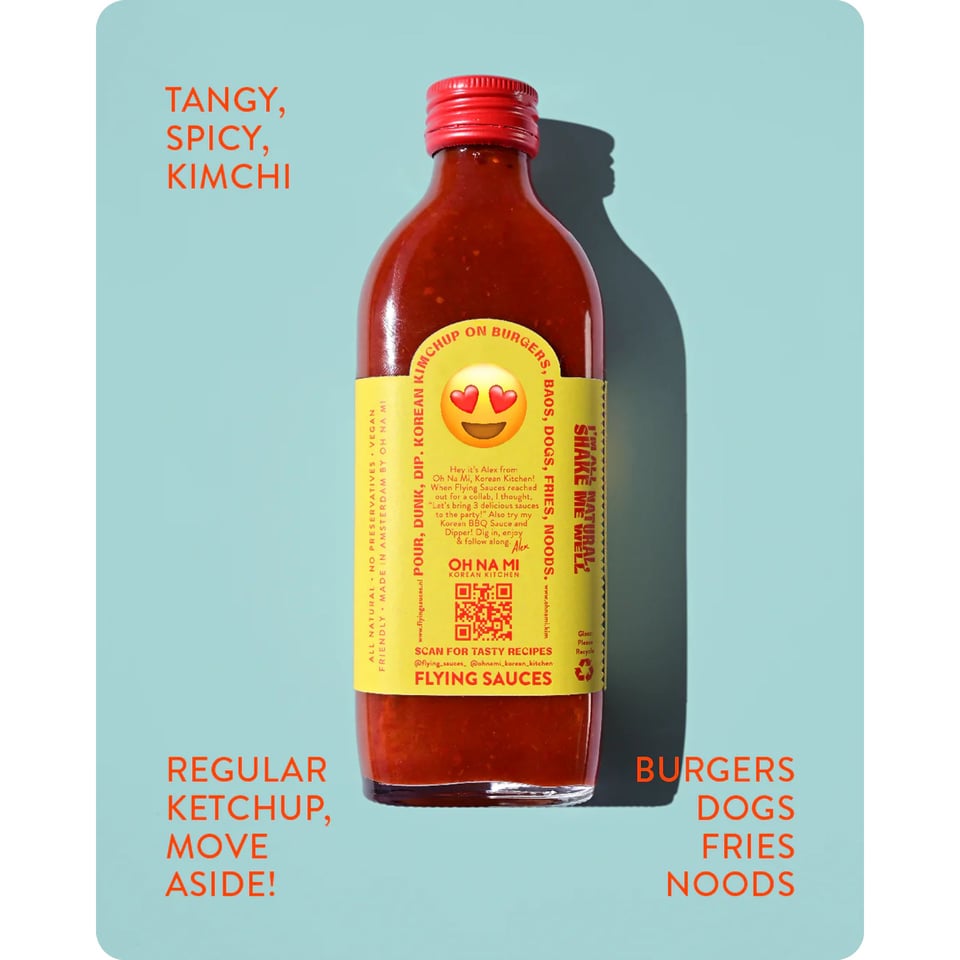 KOREAN KIMCHUP - Oh Na Mi + Flying Sauces ( 200ml)