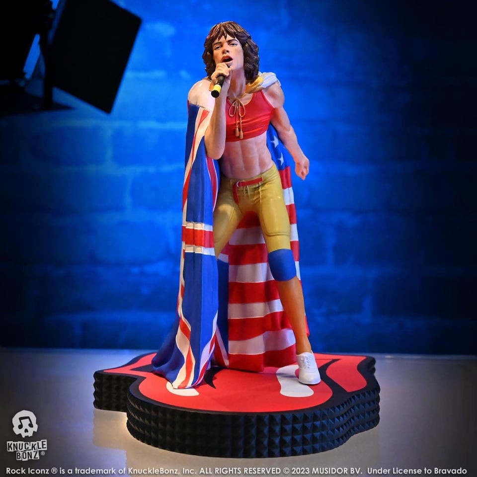 Rock Iconz - The Rolling Stones - Mick Jagger Beeld (Tattoo You Tour 1981)