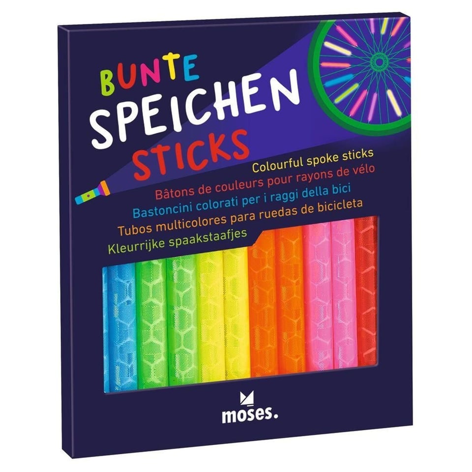 Moses Spaaksticks Reflecterend 12 Stuks