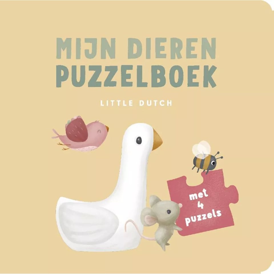 Mijn Dieren Puzzelboek. 2+