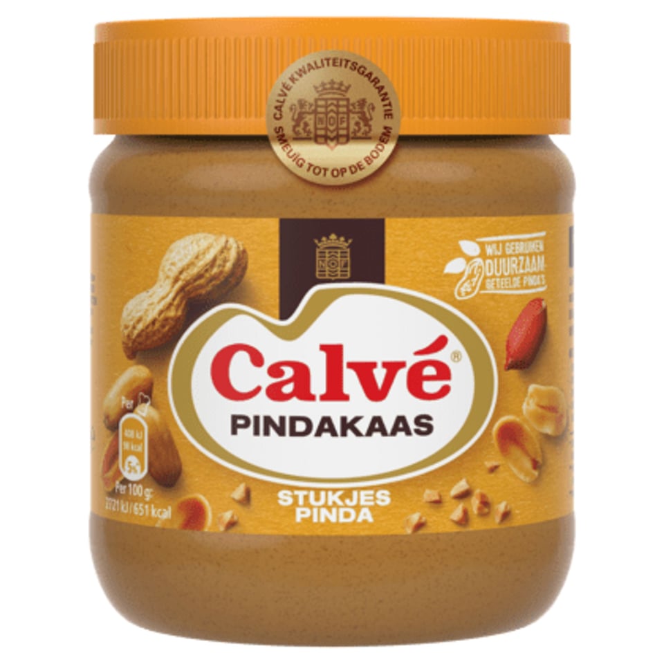 Calvé Pindakaas Stukjes Pinda