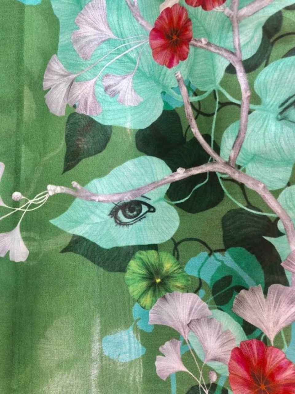 Kimono Art Deco - Green - ONE
