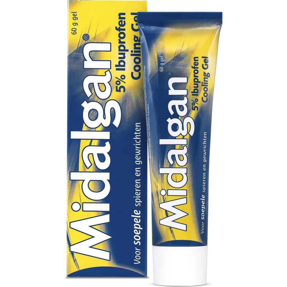 Midalgan 5% Ibuprofen Cooling Gel 60 Gram