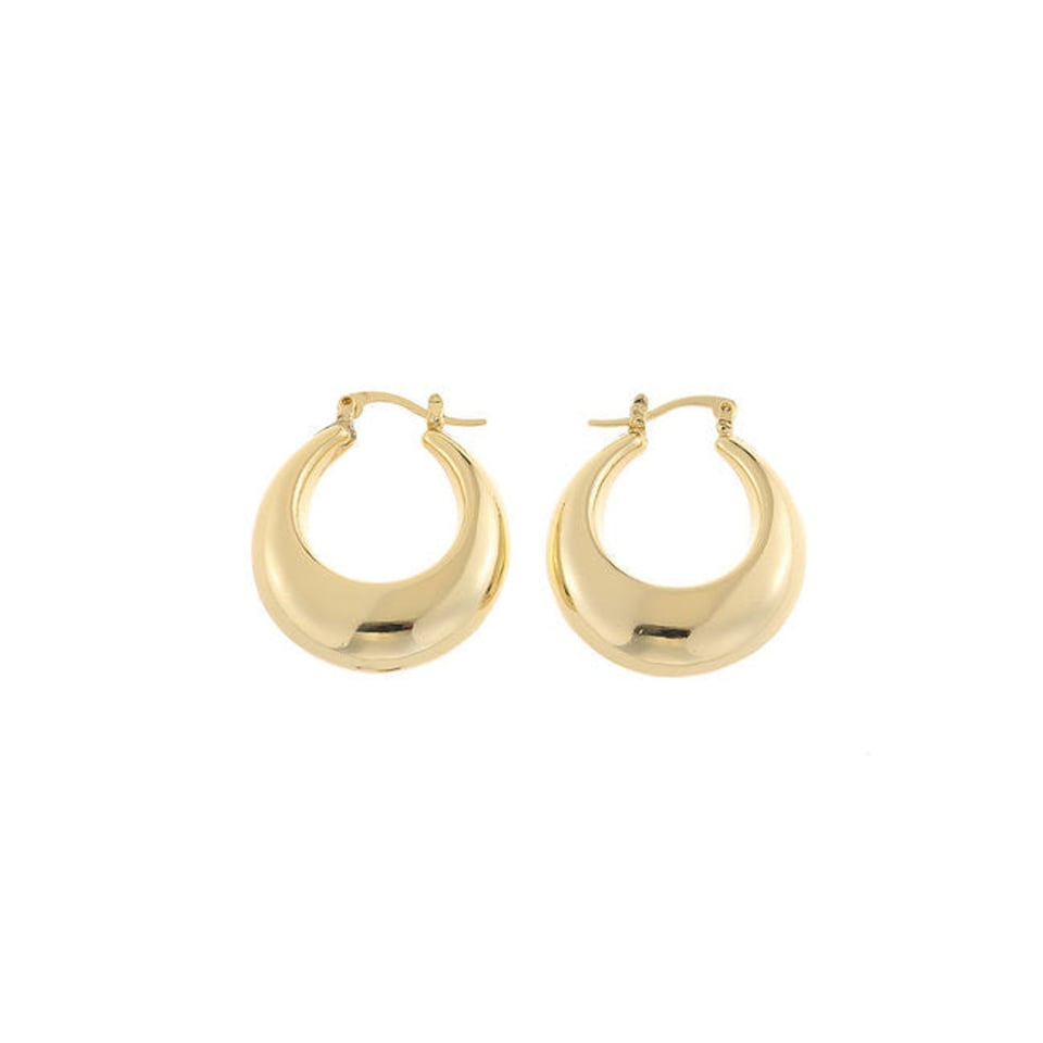 Round Volume earrings - Stainless Steel - OneSize