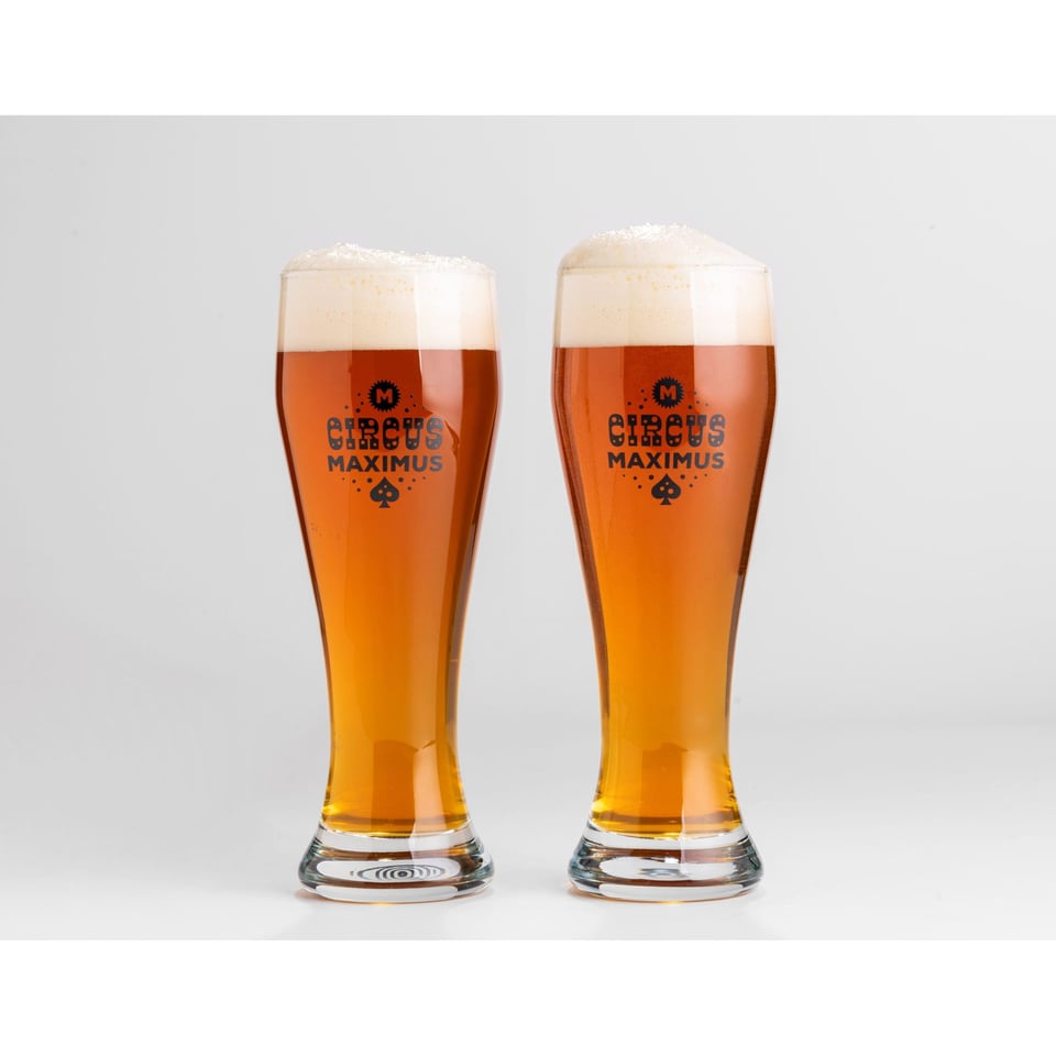 2 Halve Liter Glazen
