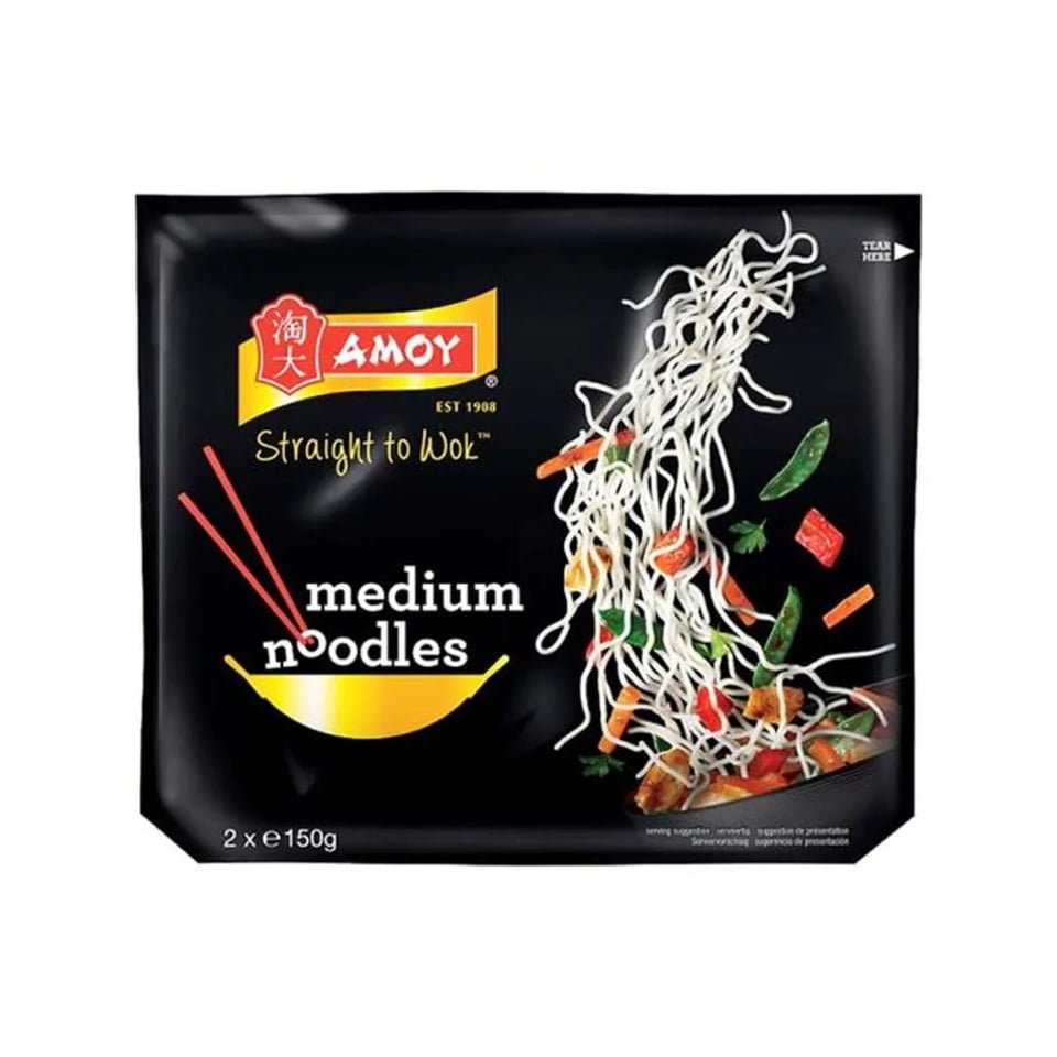 Amoy Medium Noodles 2X150G