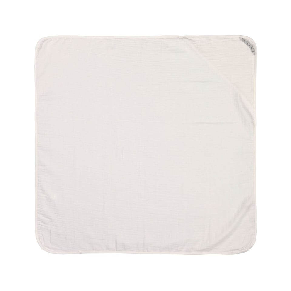 LÄSSIG Organic Muslin Hooded Towel 