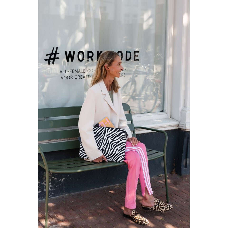 Zebra laptop hoes - 14 inch