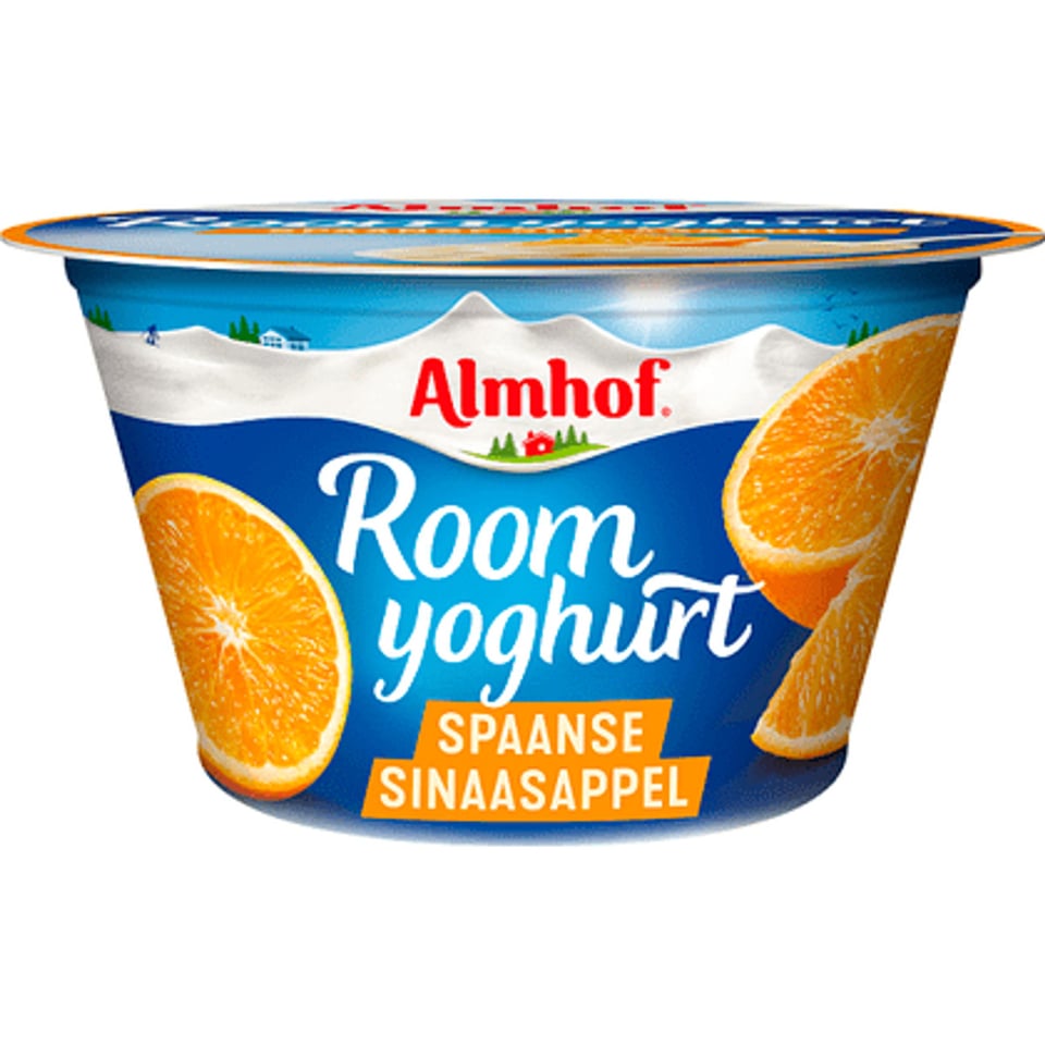Almhof Roomyoghurt Spaanse Sinaasappel