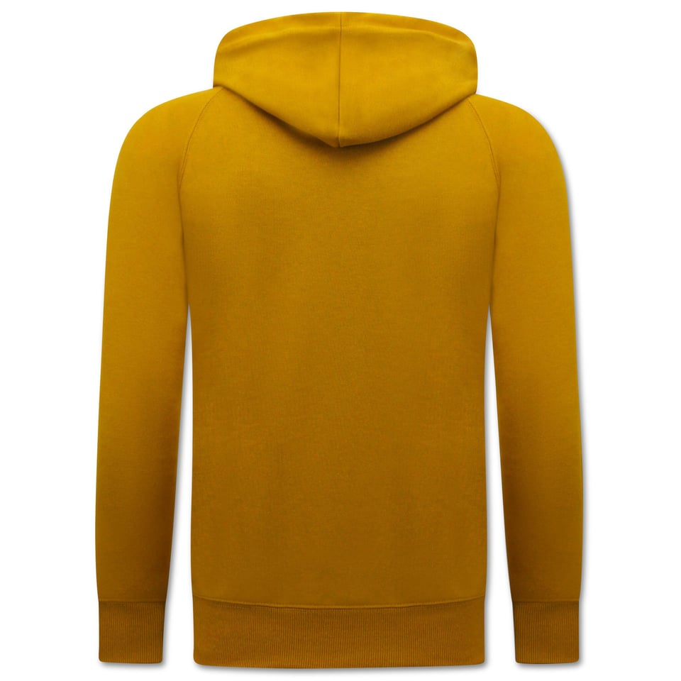 Hoodie Heren - Hooded Sweater - Licht Bruin