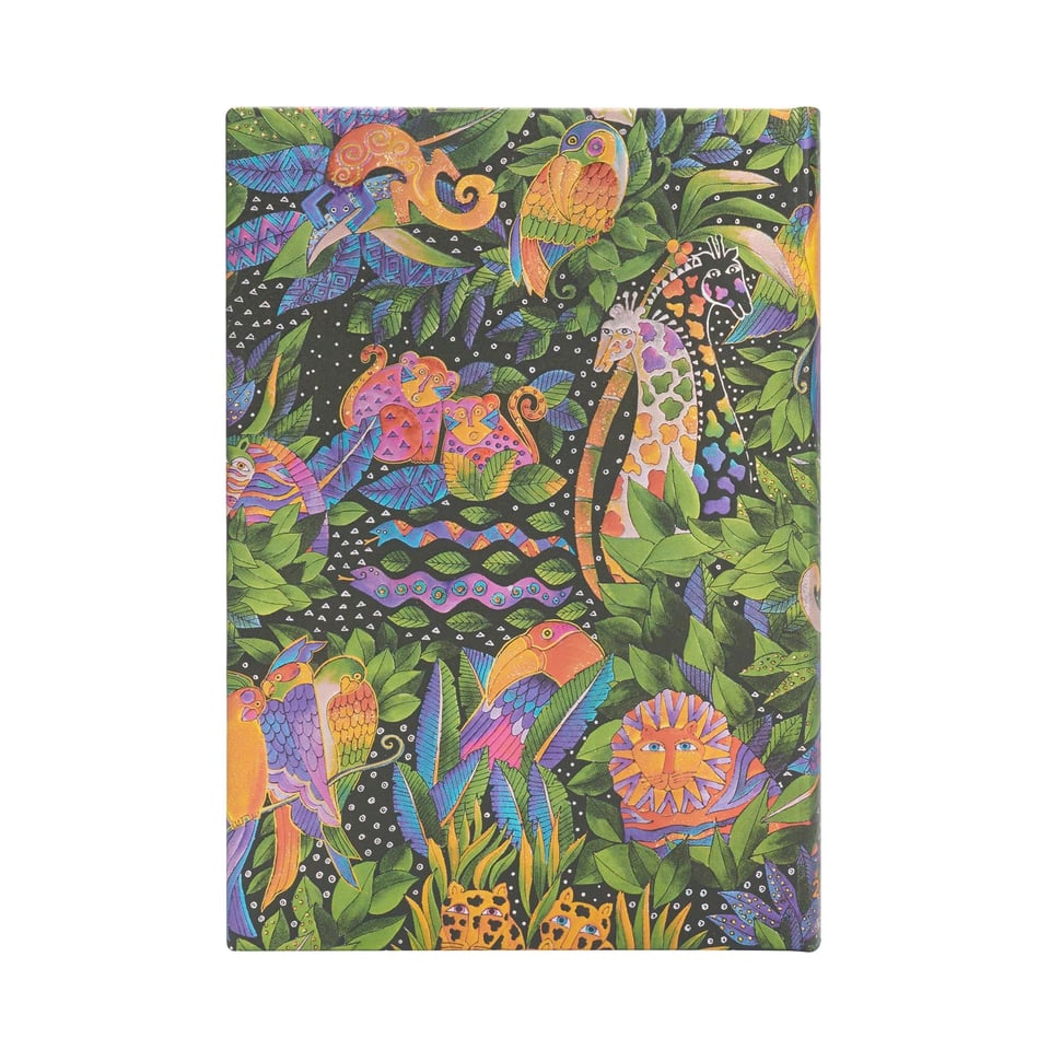 Paperblanks 2025 diary hardcover midi Jungle Song