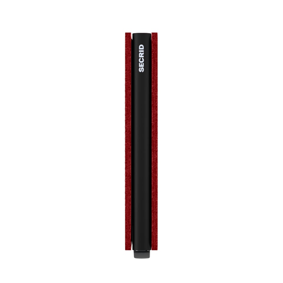 Secrid Slimwallet perforated fuel black - red