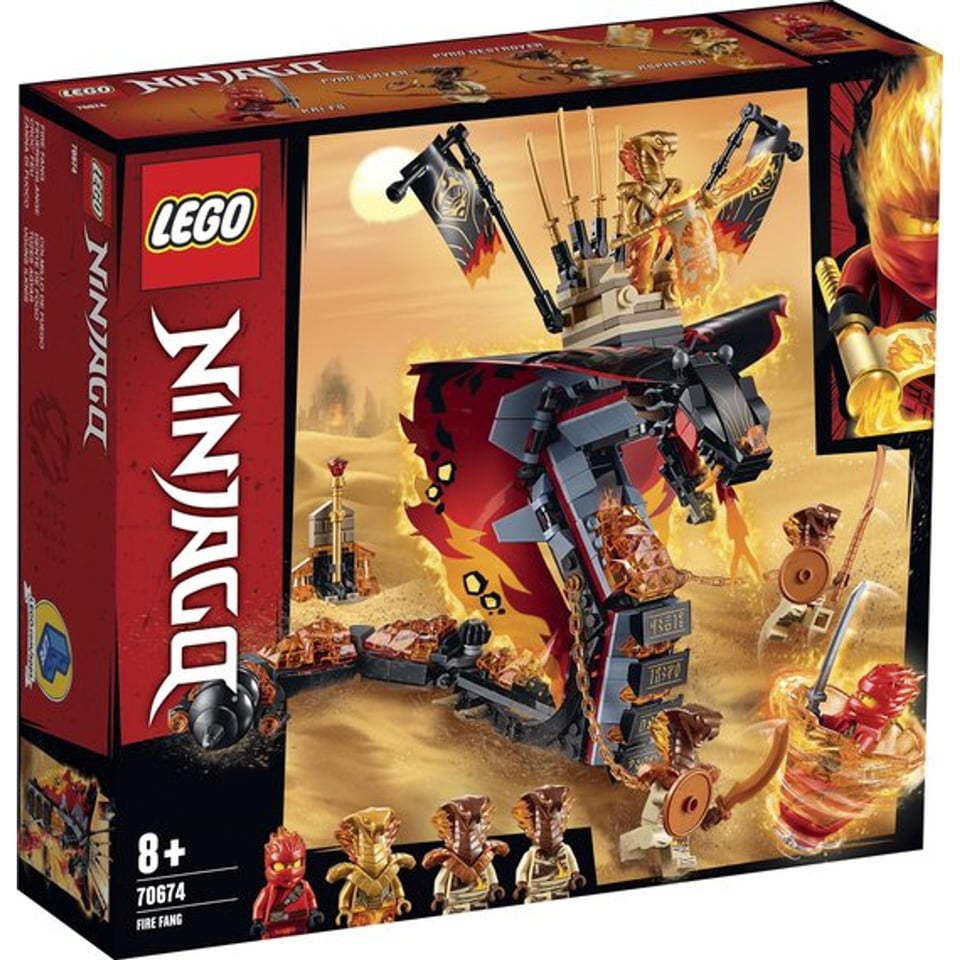 Lego Ninjago 70674 Vuurtand