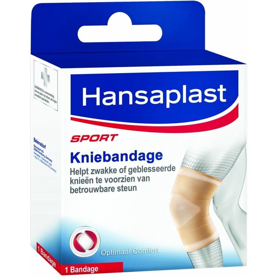 Hansaplast Sport Knie Sportbandage Bandage Beige - M