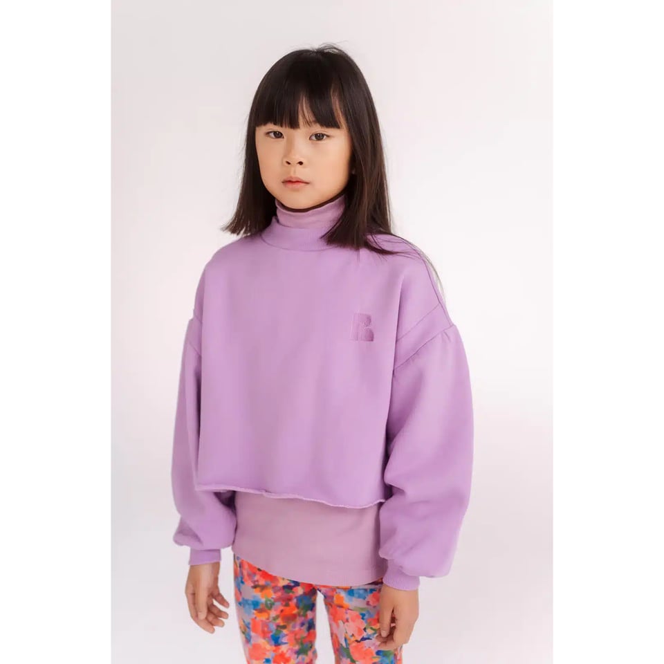 Repose Ams Turtle Neck Orchid Mauve