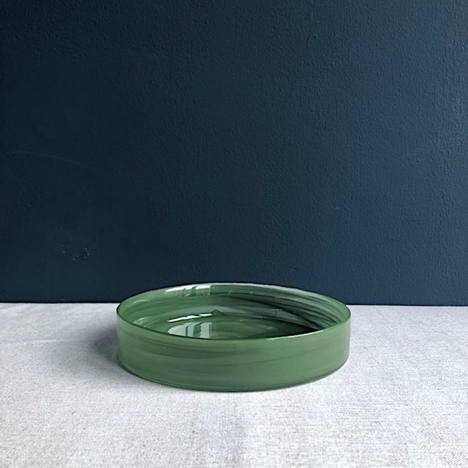 Kom Twirl Green 18 Cm VERHUUR