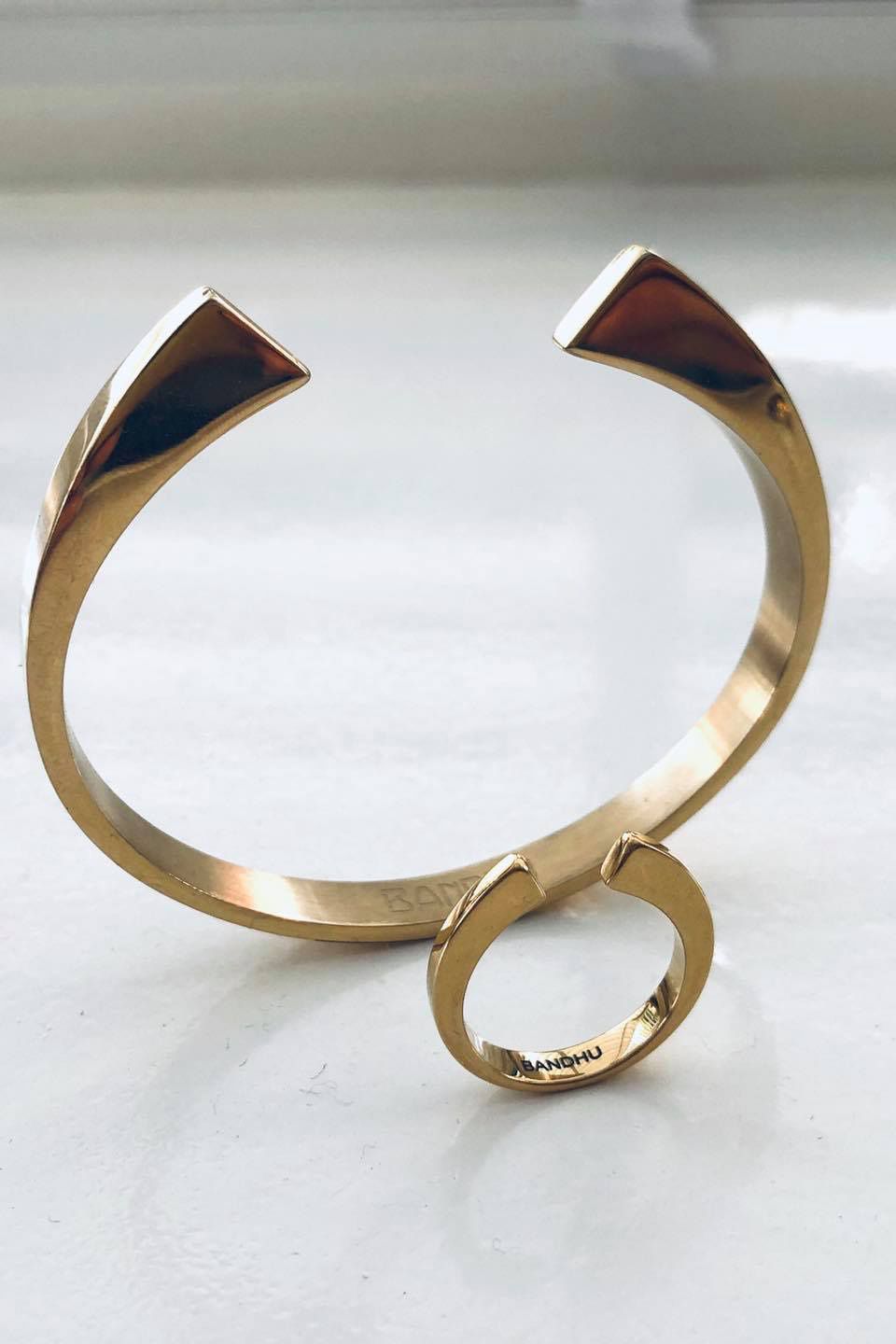 Bandhu Vinyasa Ring - Gold
