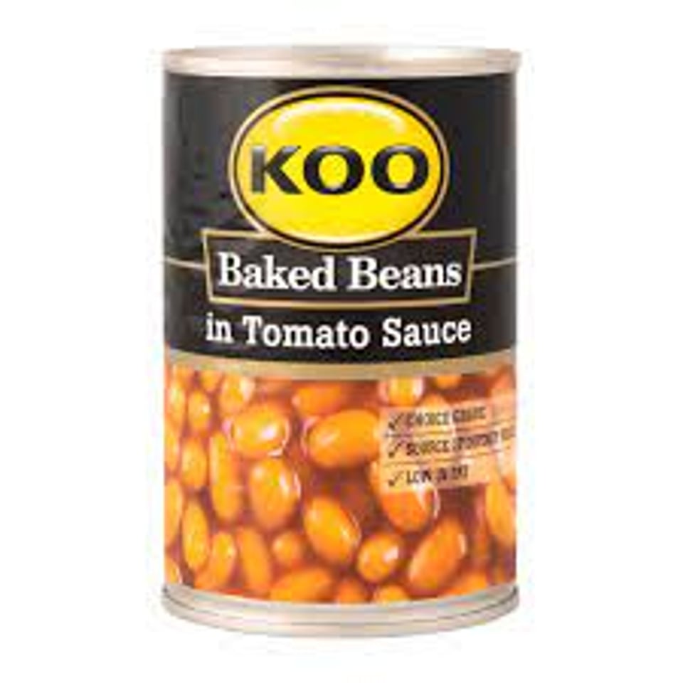 Koo Baked Beans in Tomato Sauce 410g